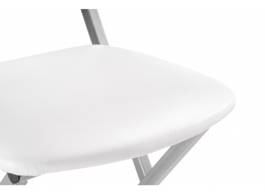 Стул на металлокаркасе Elevis белый полимер / светлый мусс в Каменске-Уральском