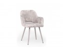 Стул на металлокаркасе Эолин 360 латте (simple 008) / серый в Каменске-Уральском
