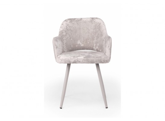 Стул на металлокаркасе Эолин 360 латте (simple 008) / серый в Каменске-Уральском