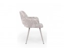 Стул на металлокаркасе Эолин 360 латте (simple 008) / серый в Каменске-Уральском