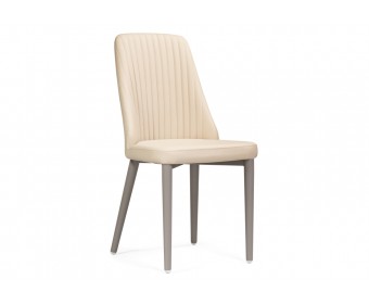 Стул на металлокаркасе Фена R латте / капучино