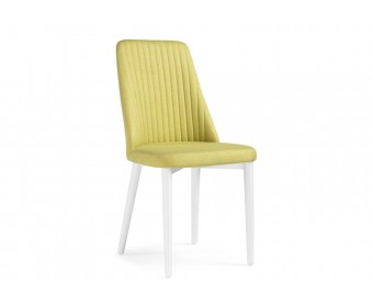 Стул на металлокаркасе Фена R зеленый / белый