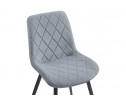 Стул на металлокаркасе Fox black / gray в Каменске-Уральском