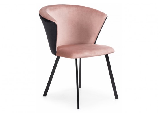 Стул на металлокаркасе Gema black / pink / black в Каменске-Уральском