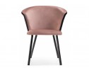 Стул на металлокаркасе Gema black / pink / black в Каменске-Уральском