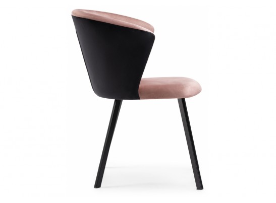 Стул на металлокаркасе Gema black / pink / black в Каменске-Уральском