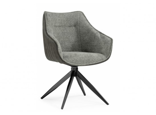 Стул на металлокаркасе Kansas gray / graphite gray / black в Каменске-Уральском