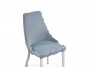 Стул на металлокаркасе Kora 1 light blue / white в Каменске-Уральском