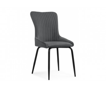 Стул на металлокаркасе Lado gray / black