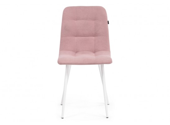 Стул на металлокаркасе Нора пыльно-розовый / белый в Каменске-Уральском