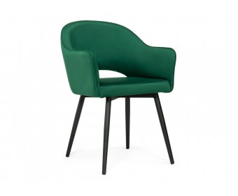 Стул на металлокаркасе Ойстер MR-19 / черный