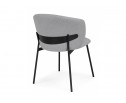 Стул на металлокаркасе Рикко серый (81 cloud) / черный в Каменске-Уральском