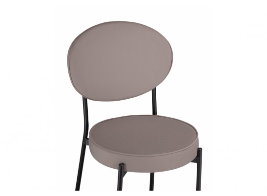Стул на металлокаркасе Ройс капучино / черный в Каменске-Уральском