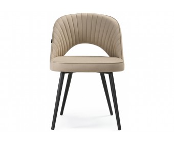 Стул на металлокаркасе Сандвикен velutto 05 / черный