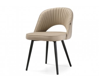 Стул на металлокаркасе Сандвикен velutto 05 / черный