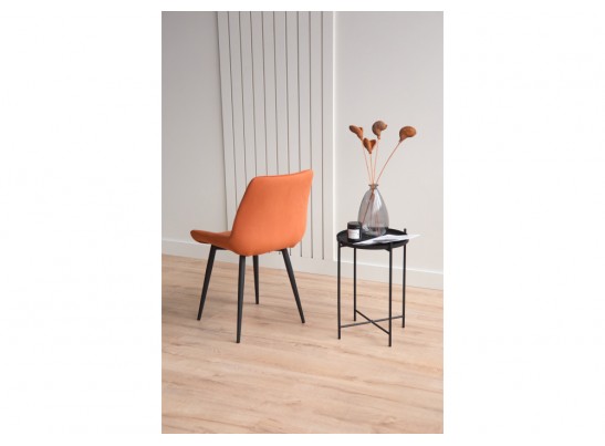 Стул на металлокаркасе Седа 360 терракотовый (zd 432) / черный в Каменске-Уральском