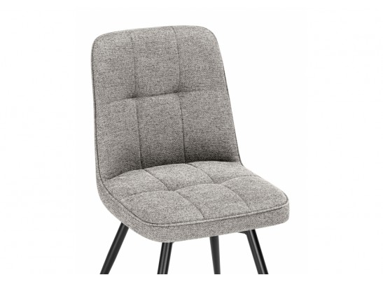 Стул на металлокаркасе Texas 4 поворотный бежевый / черный в Каменске-Уральском