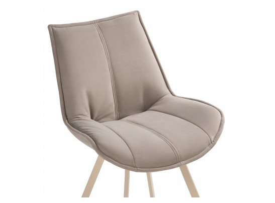 Стул на металлокаркасе Тува капучино / капучино в Каменске-Уральском