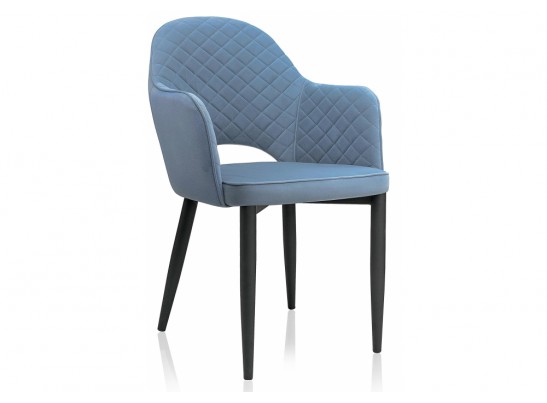 Стул на металлокаркасе Vener light blue в Каменске-Уральском