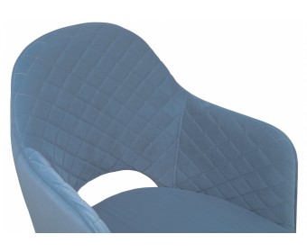 Стул на металлокаркасе Vener light blue