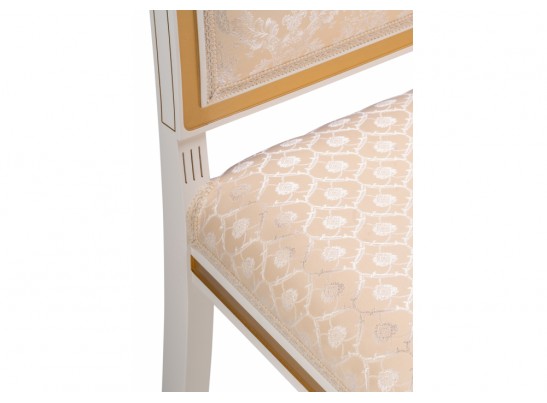 Стул Рембрандт молочный / золото патина в Каменске-Уральском