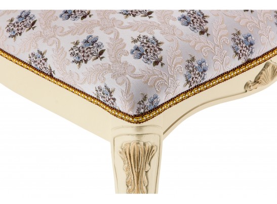 Стул Руджеро патина золото / молочный в Каменске-Уральском