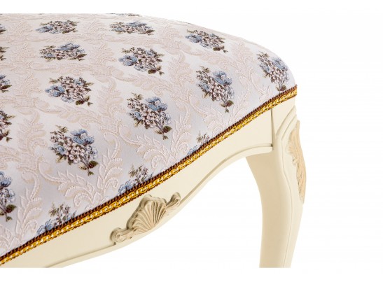 Стул Руджеро патина золото / молочный в Каменске-Уральском