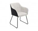 Стул Stef light grey / black в Каменске-Уральском