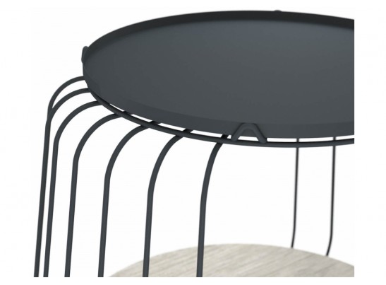 Журнальный столик Sheffilton SHT-CT70M онтарио / антрацит в Каменске-Уральском