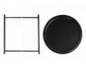 Журнальный столик-поднос Tray 47х51 black в Каменске-Уральском