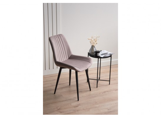 Стул на металлокаркасе Седа латте (zd 290) / черный в Каменске-Уральском