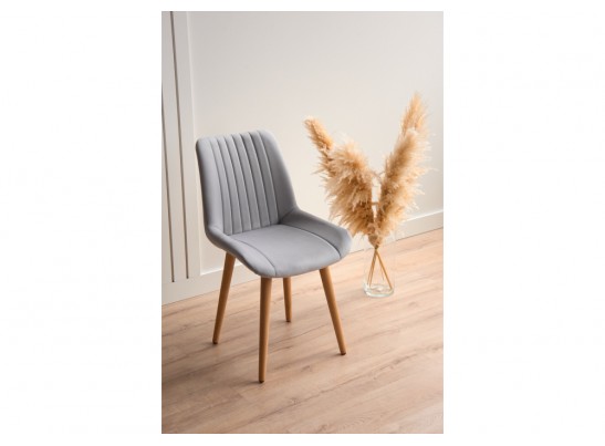 Деревянный стул Седа 360 светло-серый (zd 960) / светлое дерево в Каменске-Уральском