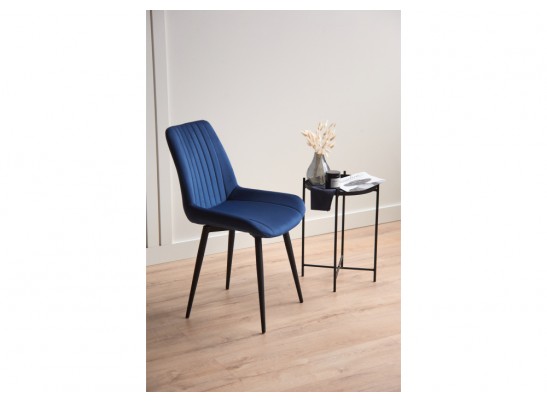 Стул на металлокаркасе Седа синий (zd 798) / черный в Каменске-Уральском