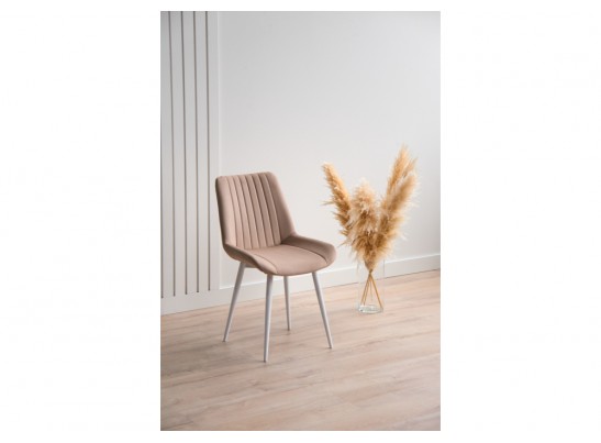 Стул на металлокаркасе Седа бежевый (zd 210) / белый в Каменске-Уральском