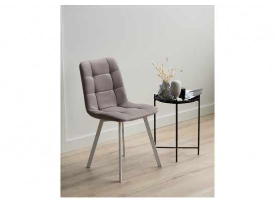 Стул на металлокаркасе Чилли латте / белый в Каменске-Уральском