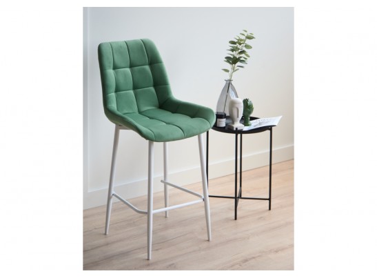 Полубарный стул Челси фисташковый (zd 651) / белый в Каменске-Уральском