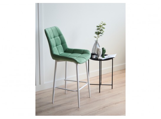 Полубарный стул Челси фисташковый (zd 651) / белый в Каменске-Уральском