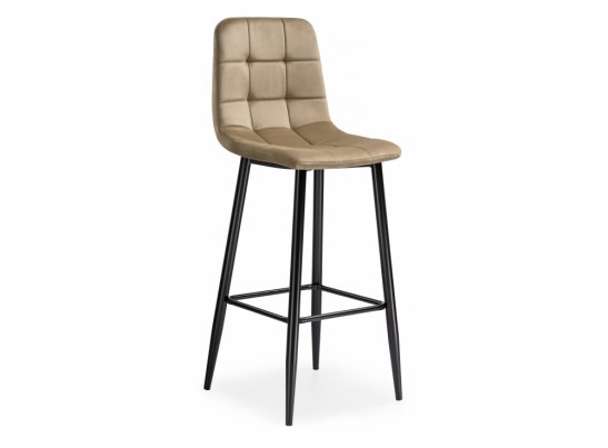Барный стул Chio dark beige / black в Каменске-Уральском