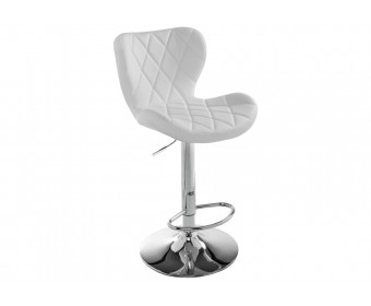 Барный стул Porch white / chrome