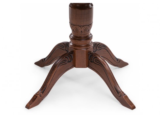 Деревянный стол Аллофан круглый миланский орех в Каменске-Уральском