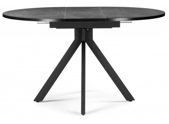 Деревянный стол Бетина черный / черный каркас в Каменске-Уральском