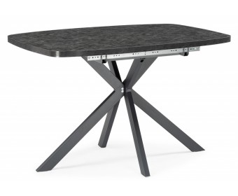 Деревянный стол Кортез 32 116(160)x77 раздвижной малави / серый