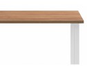 Деревянный стол Лиман 140 x 80 дуб крафт золотой / белый матовый в Каменске-Уральском