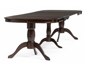 Деревянный стол Louvre 160(337)х106х76 tobacco