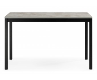 Деревянный стол Жаклин 120(170)x68 раздвижной лдсп / бетон метрополитен