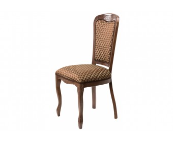 Деревянный стул Клето орех / золото