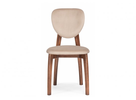 Деревянный стул Вакимо ткань tenerife beige / миланский орех в Каменске-Уральском