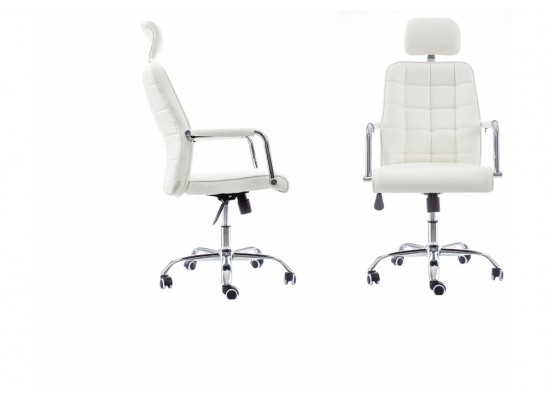 Компьютерное кресло Atlas белое в Каменске-Уральском