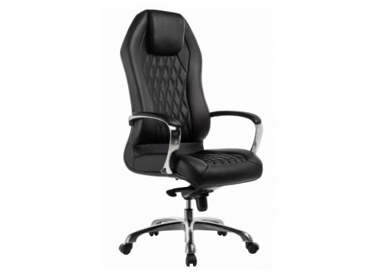 Компьютерное кресло Damian black / satin chrome в Каменске-Уральском
