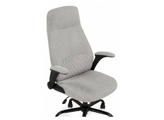 Компьютерное кресло Gambler светло-серый / черный в Каменске-Уральском